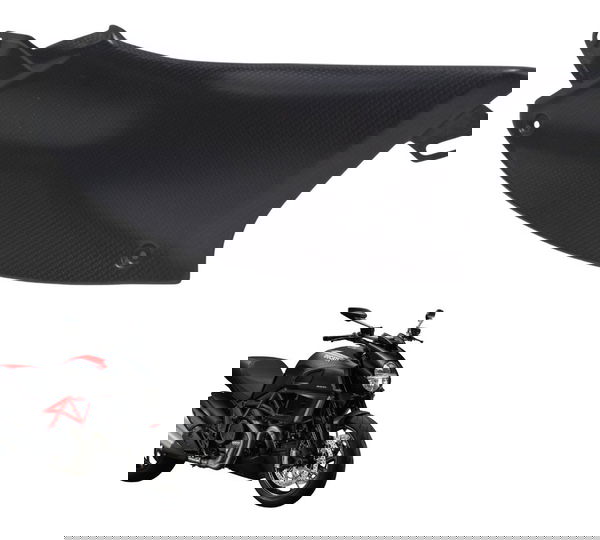 Carenagem Tanque Direita Ducati Diavel Carbon 11-14 Original