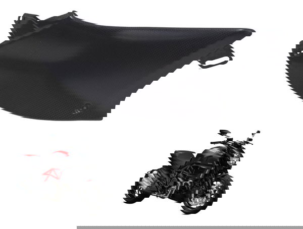 Carenagem Tanque Direita Ducati Diavel Carbon 11-14 Original