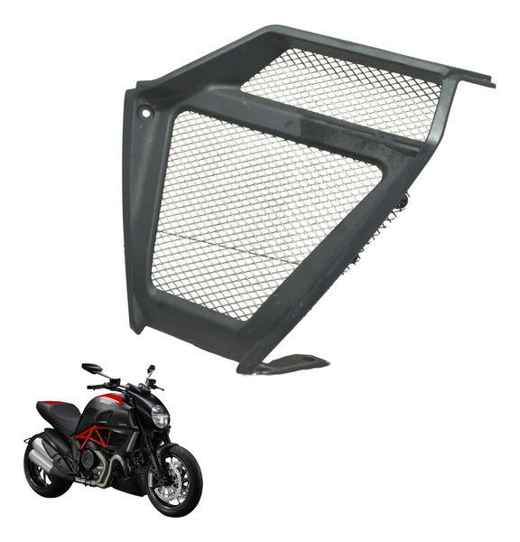 Grade Frontal Radiador Ducati Diavel Carbon 11-14 Original