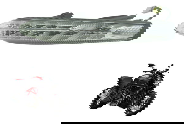 Pisca Traseiro Esquerdo Ducati Diavel Carbon 11-14 Original