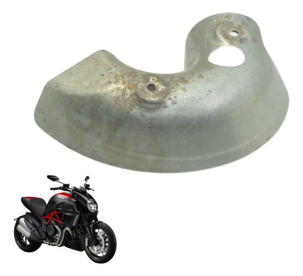 Capa Proteção Curva Escape Ducati Diavel Carbon 11-14 Orig