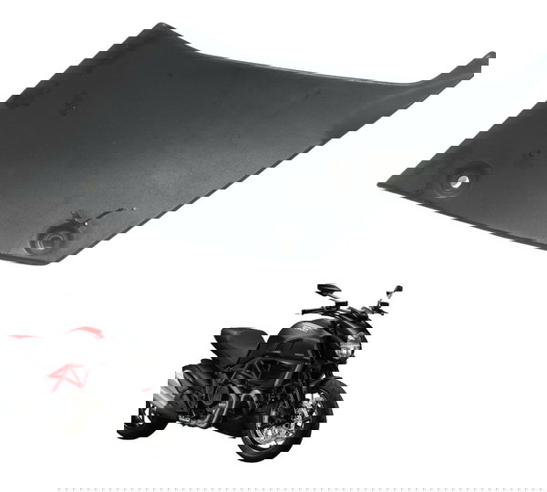Tampa Entrada Ar Esquerda Ducati Diavel Carbon 11-14 Orig