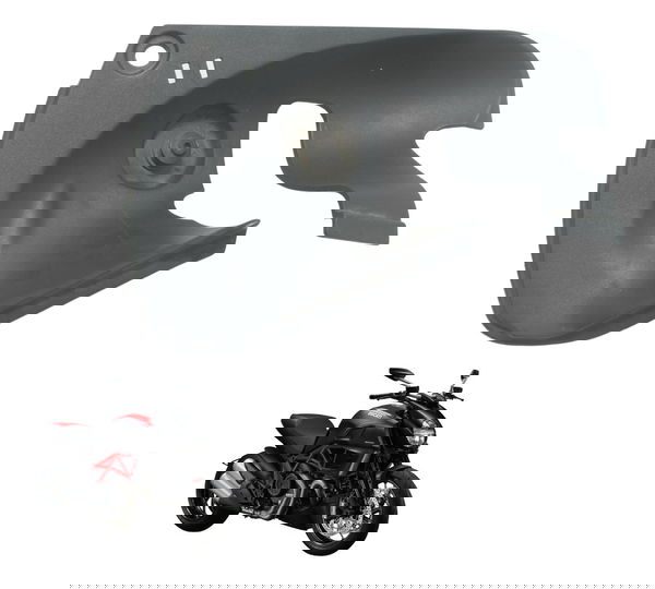 Acabamento Escape Ducati Diavel Carbon 11-14 Original