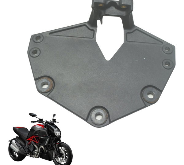 Acabamento Suporte Placa Ducati Diavel Carbon 11-14 Original