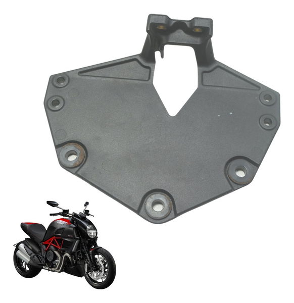 Acabamento Suporte Placa Ducati Diavel Carbon 11-14 Original
