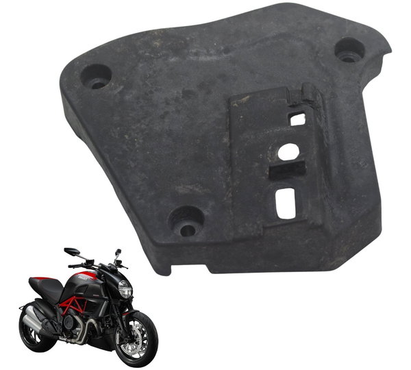 Tampa Acabamento Black Box Ducati Diavel Carbon 11-14 Orig