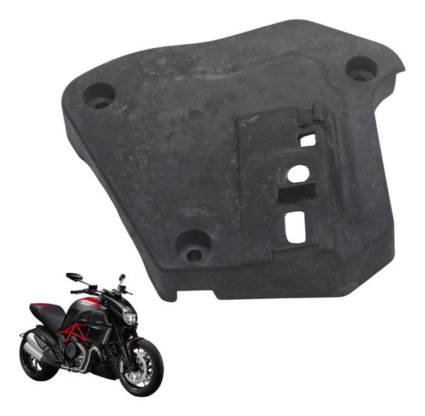 Tampa Acabamento Black Box Ducati Diavel Carbon 11-14 Orig