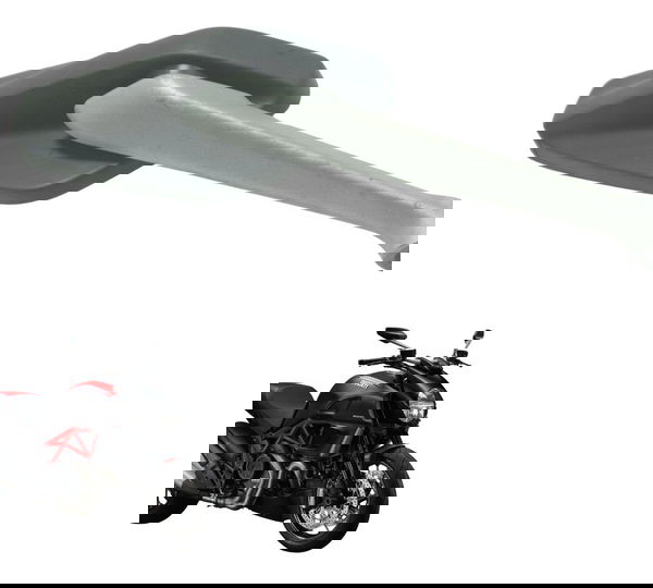 Espelho Retrovisor Direito Ducati Diavel Carbon 11-14 Orig