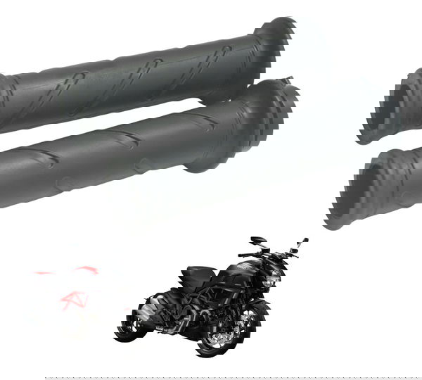 Par Manoplas Ducati Diavel Carbon 11-14 Original