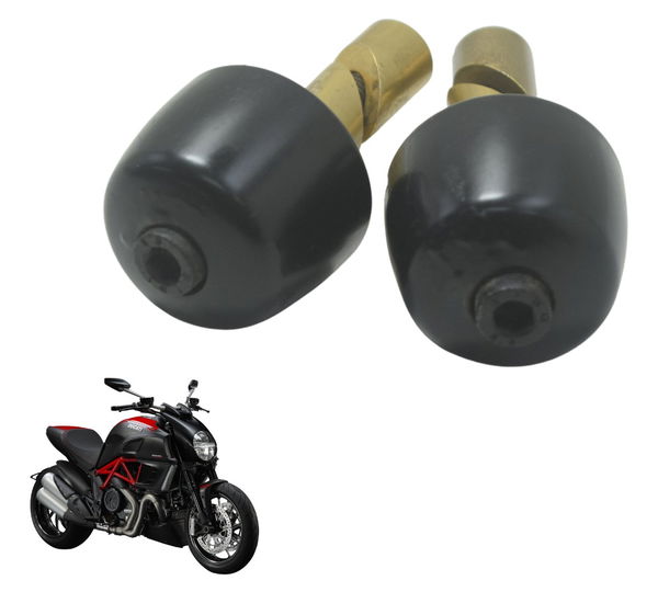 Par Peso Guidão Ducati Diavel Carbon 11-14 Original
