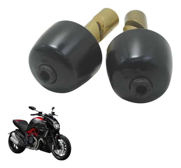 Par Peso Guidão Ducati Diavel Carbon 11-14 Original