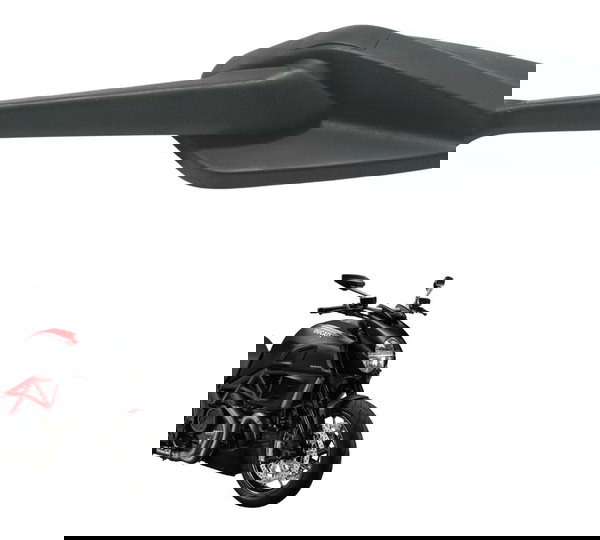 Espelho Retrovisor Esquerdo Ducati Diavel Carbon 11-14 Orig