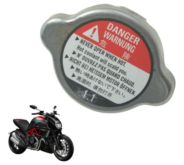 Tampa Radiador Ducati Diavel Carbon 11-14 Original