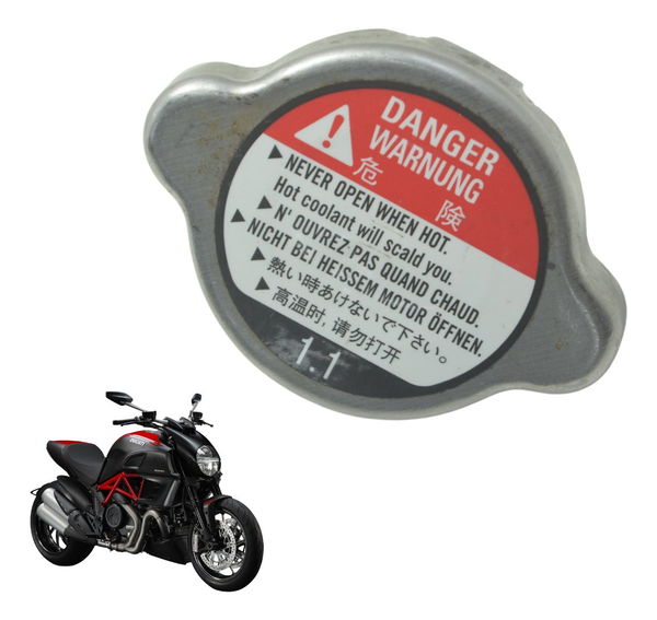 Tampa Radiador Ducati Diavel Carbon 11-14 Original