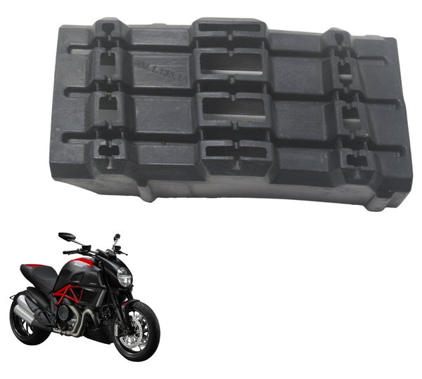 Borracha Acabamento Bateria Ducati Diavel Carbon 11-14 Orig