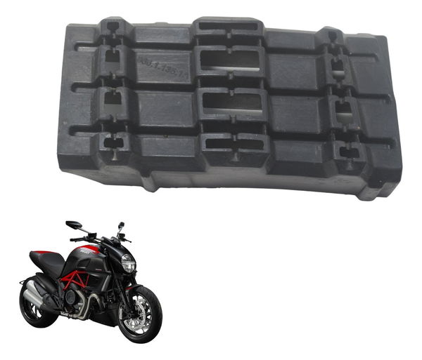 Borracha Acabamento Bateria Ducati Diavel Carbon 11-14 Orig