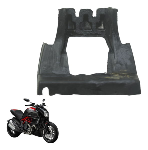 Borracha Acabamento Interno Ducati Diavel Carbon 11-14 Orig