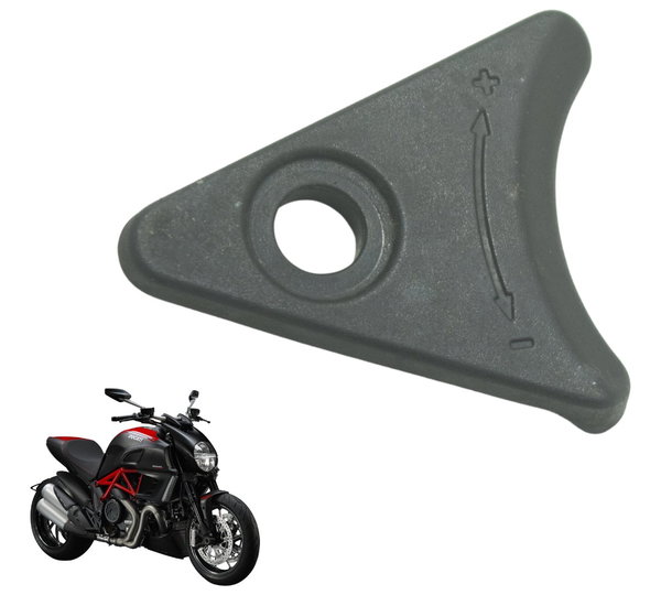 Acabamento Interno Tampa Painel Ducati Diavel Carbon 11-14