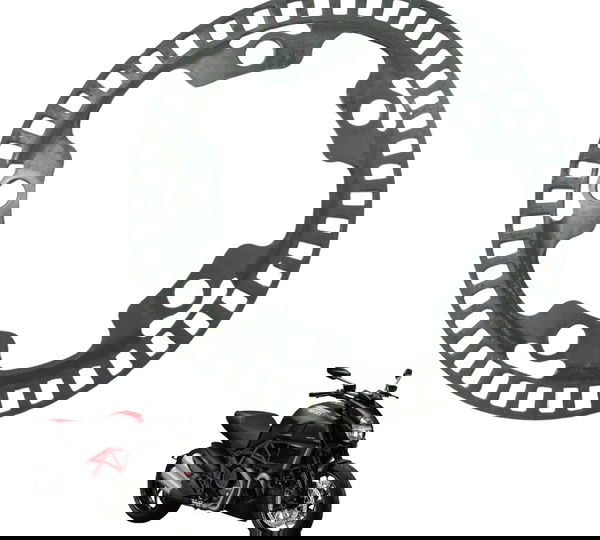 Roda Fônica Dianteira Ducati Diavel Carbon 11-14 Original