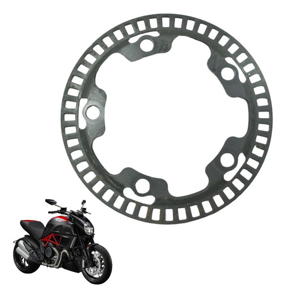 Roda Fônica Dianteira Ducati Diavel Carbon 11-14 Original