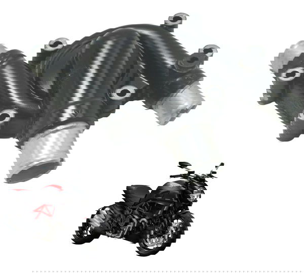 Tampa Bomba Água Ducati Diavel Carbon 11-14 Original