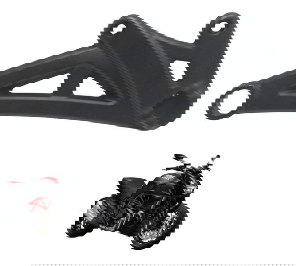 Suporte Pedaleira Diant Dir Ducati Diavel Carbon 11-14 Orig