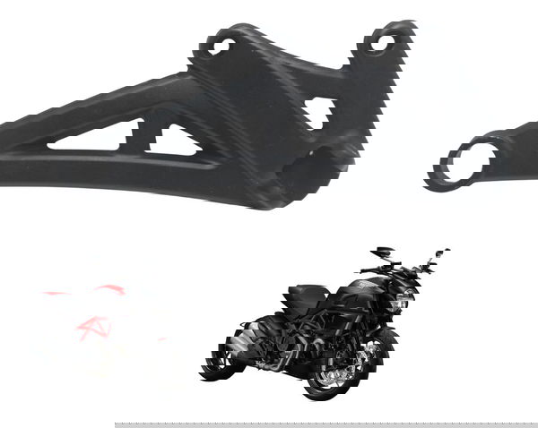 Suporte Pedaleira Diant Dir Ducati Diavel Carbon 11-14 Orig