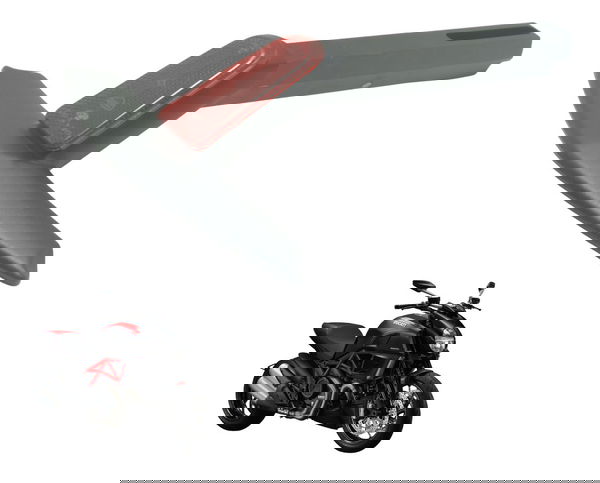Suporte Alça Passageiro Ducati Diavel Carbon 11-14 Original