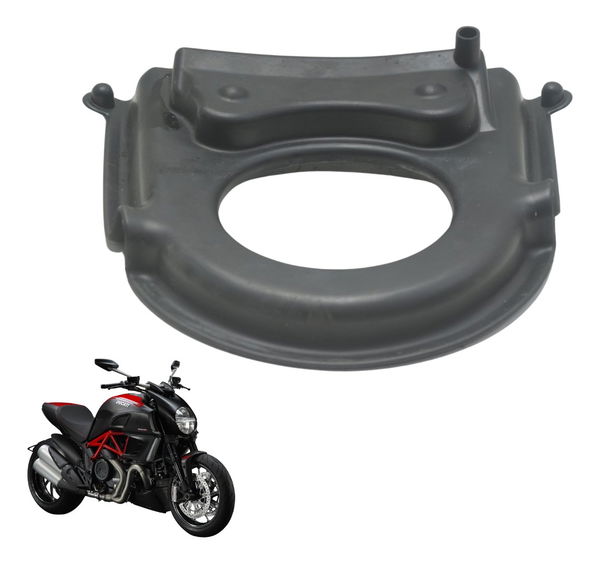 Borracha Acabamento Tanque Ducati Diavel Carbon 11-14 Orig
