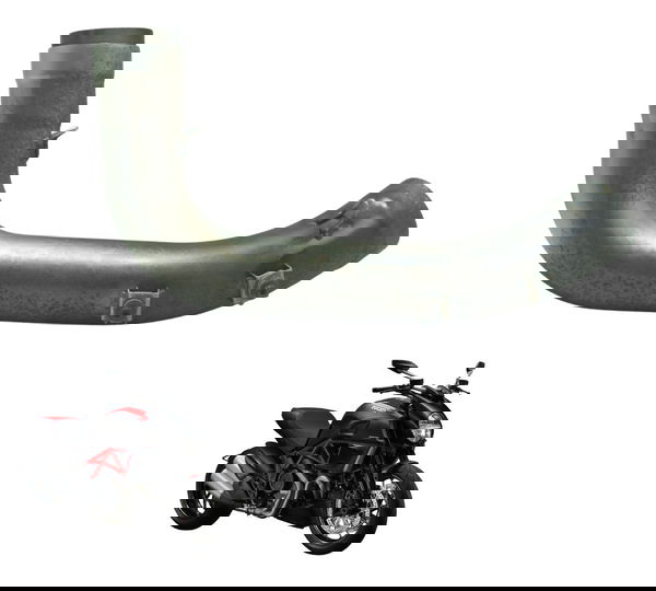 Curva Escape Ducati Diavel Carbon 11-14 Original