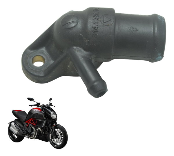 Conexão Água C/ Avaria Ducati Diavel Carbon 11-14 Original