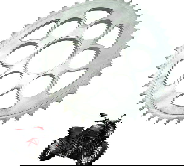 Coroa 43 Dentes Ducati Diavel Carbon 11-14 Original