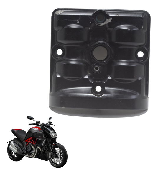Tampa Cabeçote Tras C/ Detal Ducati Diavel Carbon 11-14 Orig