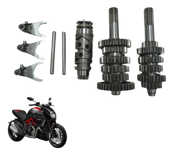 Caixa Marcha Câmbio Ducati Diavel Carbon 11-14 Original