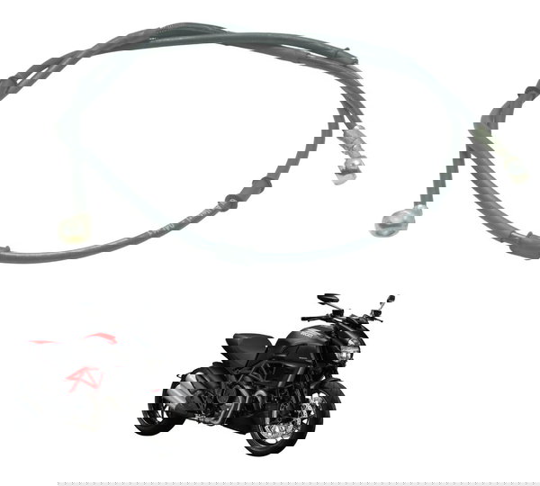 Flexível Freio Dianteiro Ducati Diavel Carbon 11-14 Original