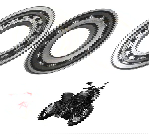 Par Rolamento Caixa Câmbio Ducati Diavel Carbon 11-14 Orig