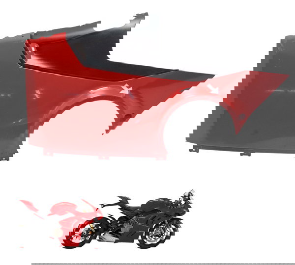 Carenagem Inferior Dir C/ Avaria Ducati Panigale V4s 19-24
