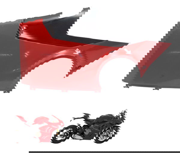 Carenagem Inferior Dir C/ Avaria Ducati Panigale V4s 19-24