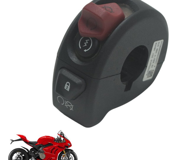 Chave Partida Ducati Panigale V4s 19-24 Original