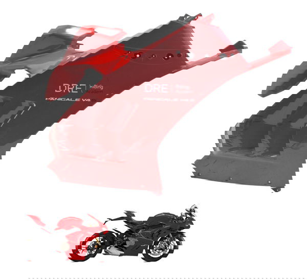 Carenagem Direita C/ Avaria Ducati Panigale V4s 19-24 Orig