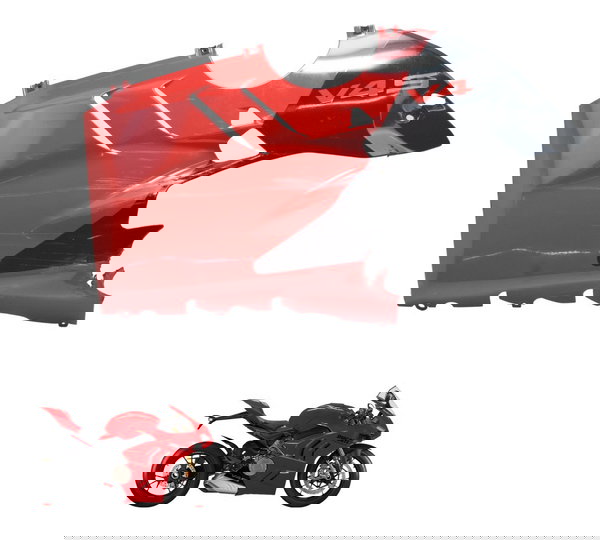 Carenagem Inferior Esq C/ Avaria Ducati Panigale V4s 19-24