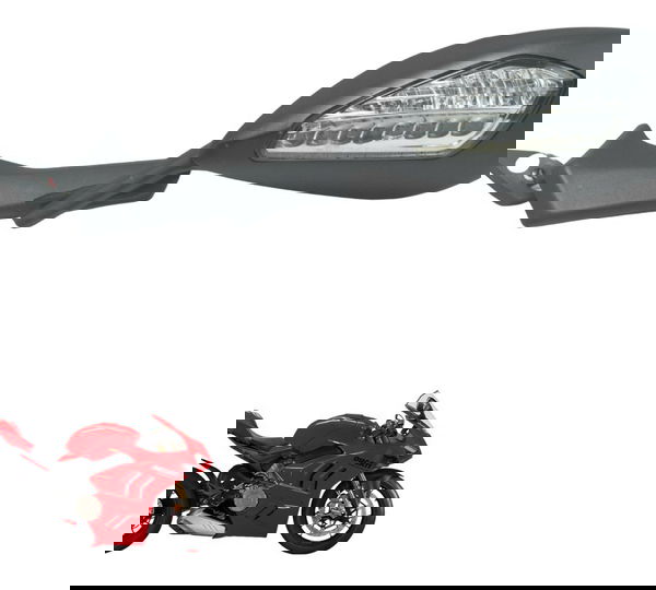 Espelho Retrovisor Esq C/ Avaria Ducati Panigale V4s 19-24