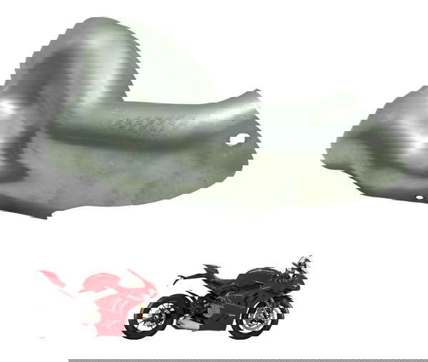 Capa Curva Escape Ducati Panigale V4s 19-24 Original