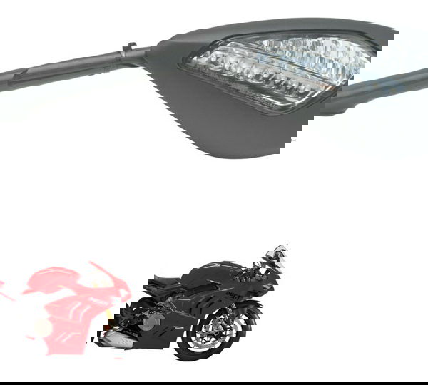 Espelho Retrovisor Esq C/ Avaria Ducati Panigale V4s 19-24