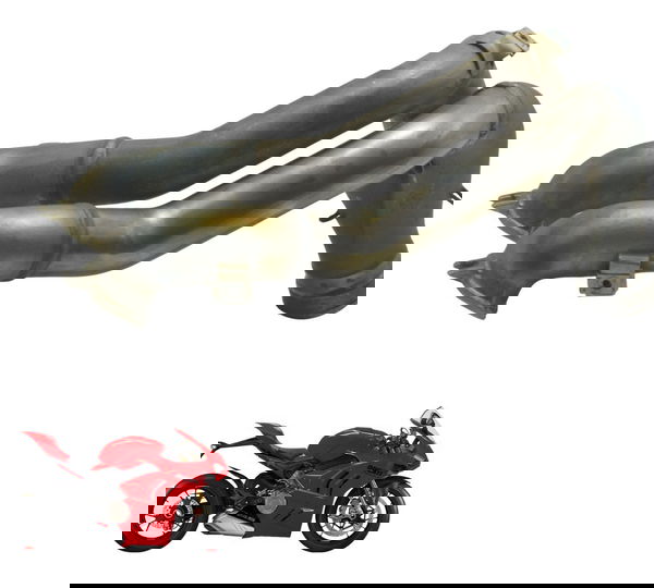 Curva Escape Dianteira Ducati Panigale V4s 19-24 Original