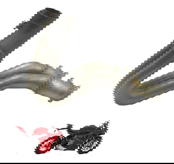 Curva Escape Traseira Ducati Panigale V4s 19-24 Original