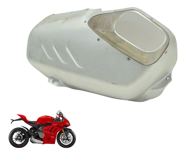 Capa Ponteira Escape Dir C/ Detalh Ducati Panigale V4s 19-24