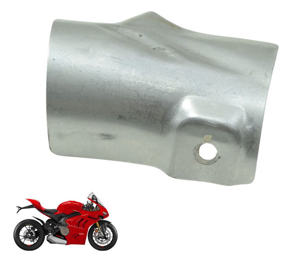 Capa Curva Escape Traseira Ducati Panigale V4s 19-24 Orig