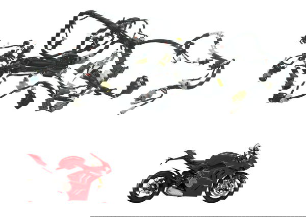 Chicote Secundário Injeção C/ Det Ducati Panigale V4s 19-24
