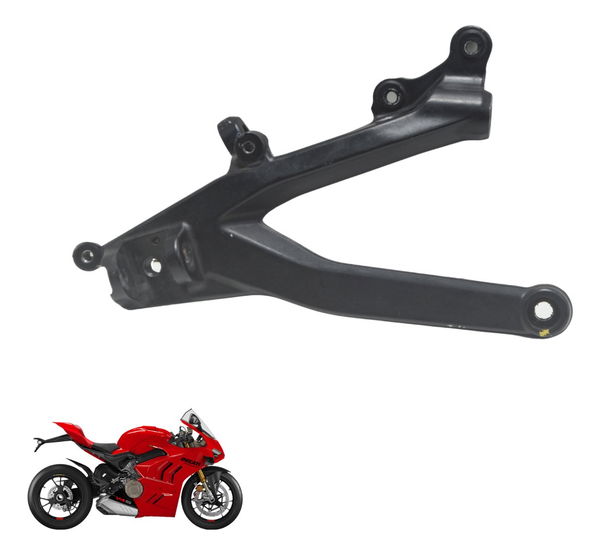 Suporte Pedaleira Diant Dir Ducati Panigale V4s 19-24 Orig